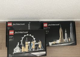 LEGO Architecture Sets Paris, London & New York City - New