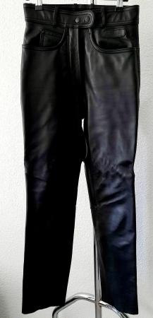 Motorrad Lederhose Damen schwarz NEUWERTIG