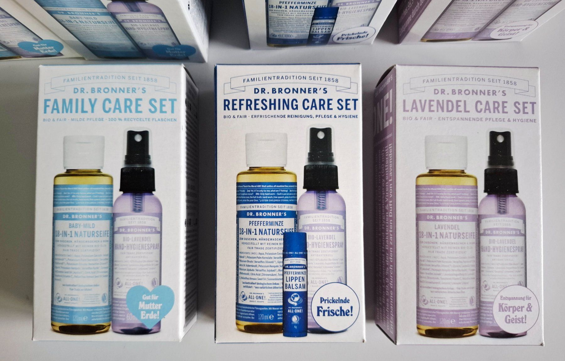 Douches: 24x Dr. Bronner's Set – Neuf avec emballage d'origine à Vilters par Soda_95 1