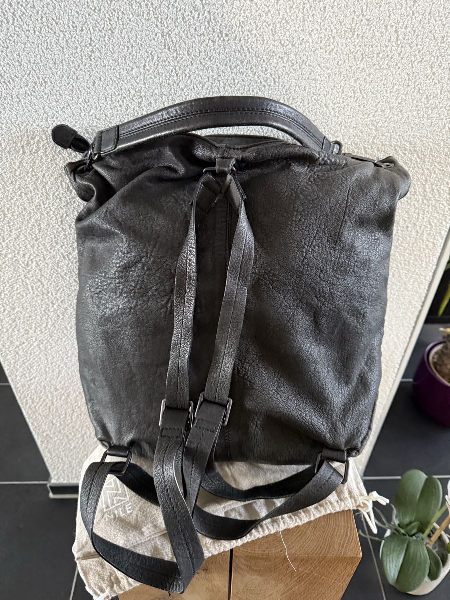 Nile Borse da donna: Nile Lagenlook Ledertasche  Staubbeutel – Usato da Sirnach venduto da sirni 8