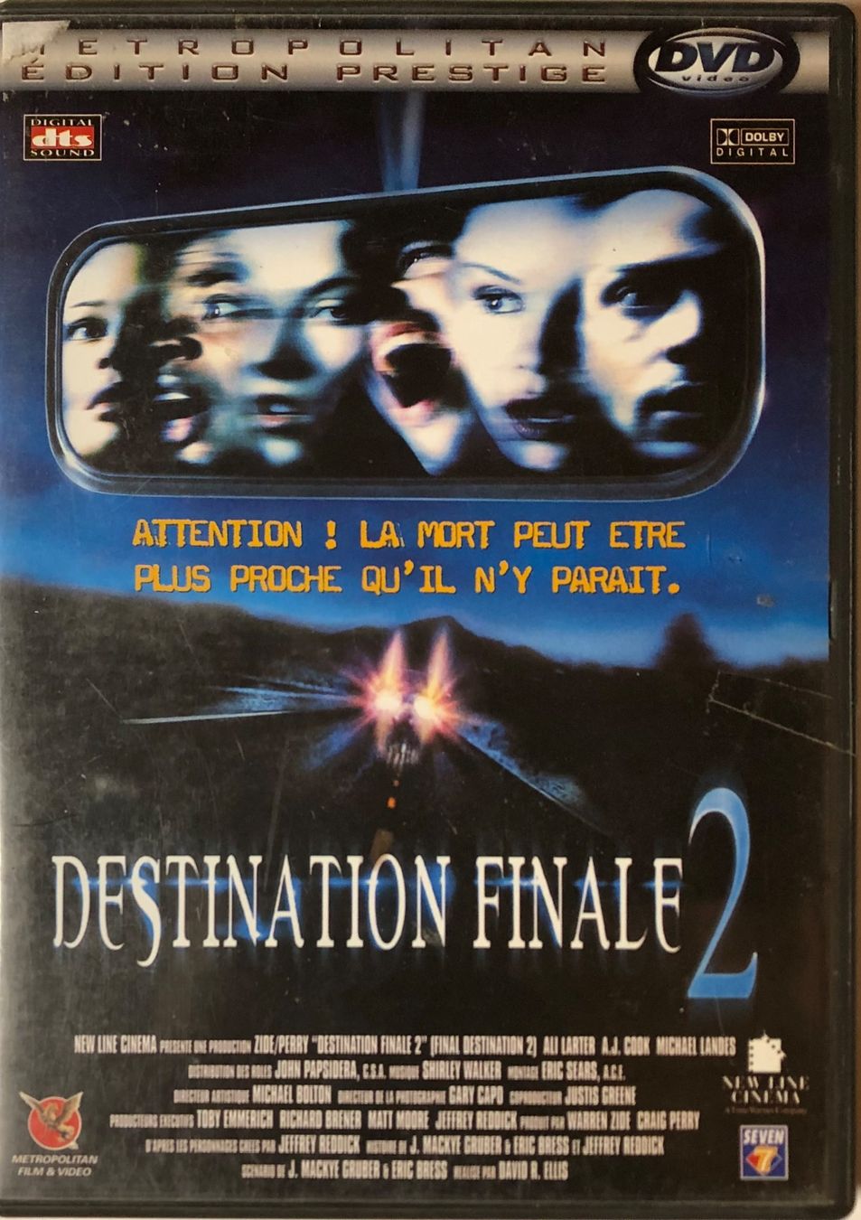 Tous les DVDs: DESTINATION FINALE 2 – D'occasion à Poliez-Pittet par Newtown-Records