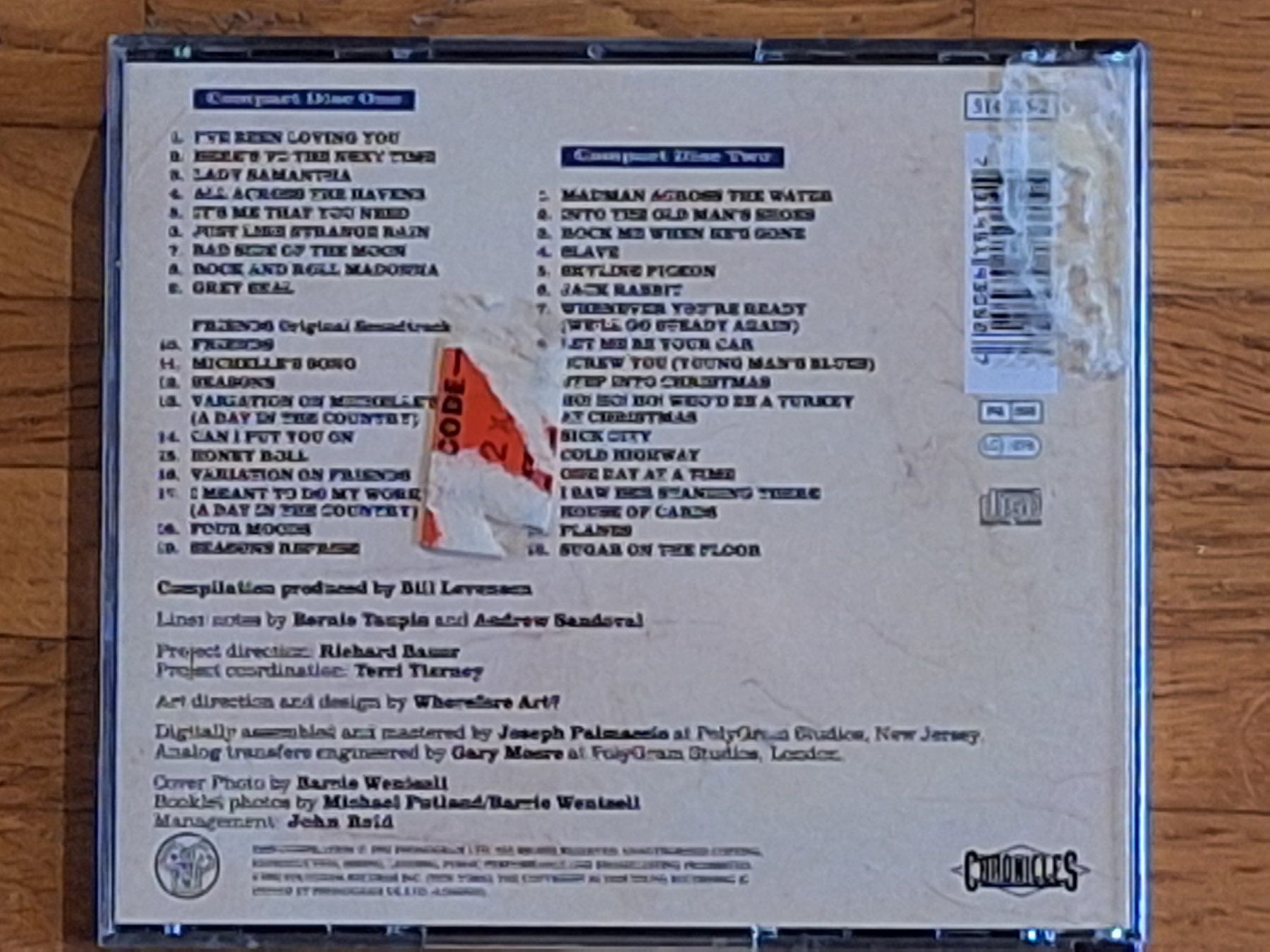 CD: Elton John, Rare Masters - 2 CD EU 1992 – Nuovo (secondo la descrizione) da Oberentfelden venduto da Musicud 1