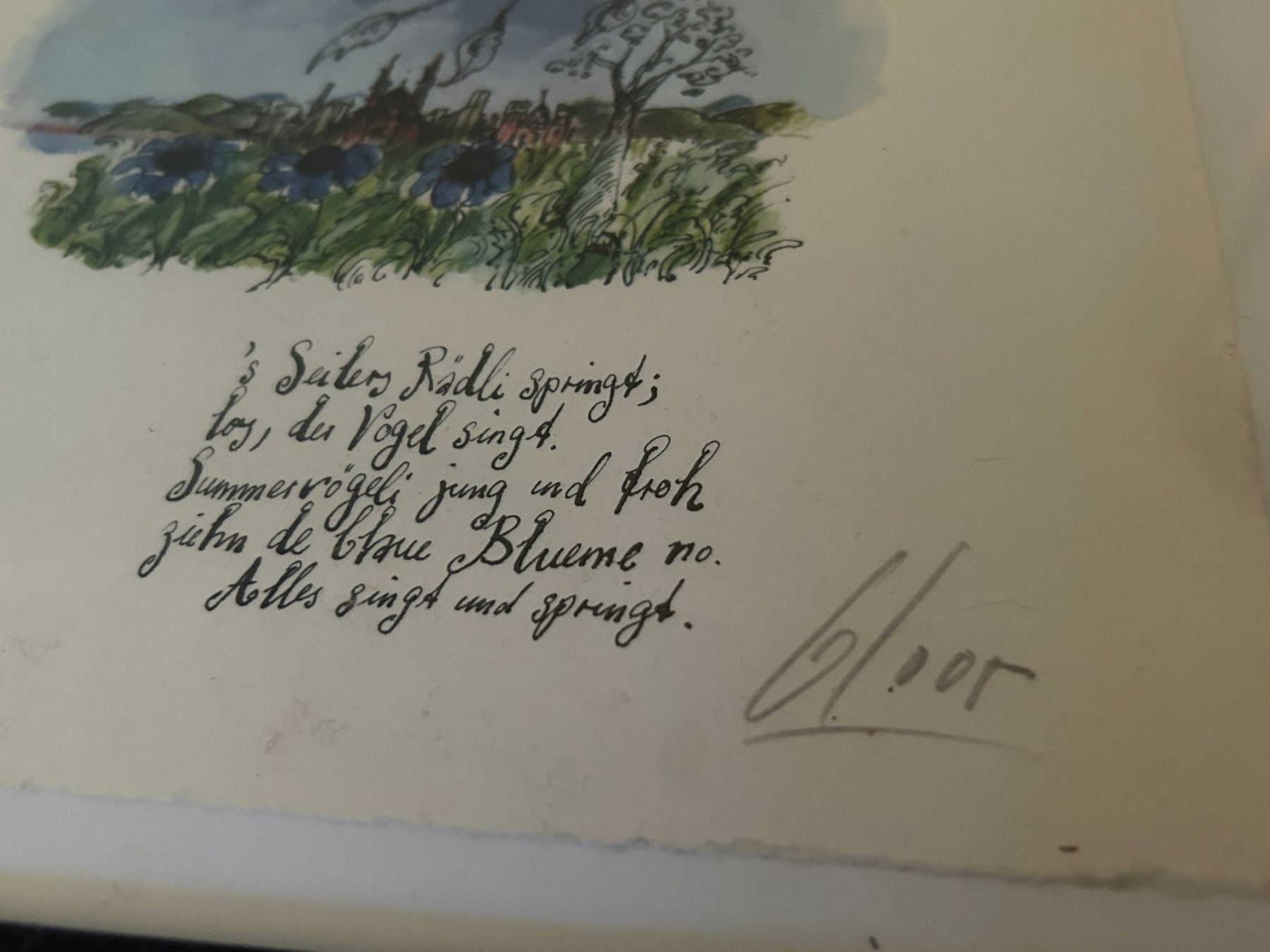 Grafica & Litografie: Christoph Gloor, Lithographie – Usato da Ettingen venduto da sagada81 1