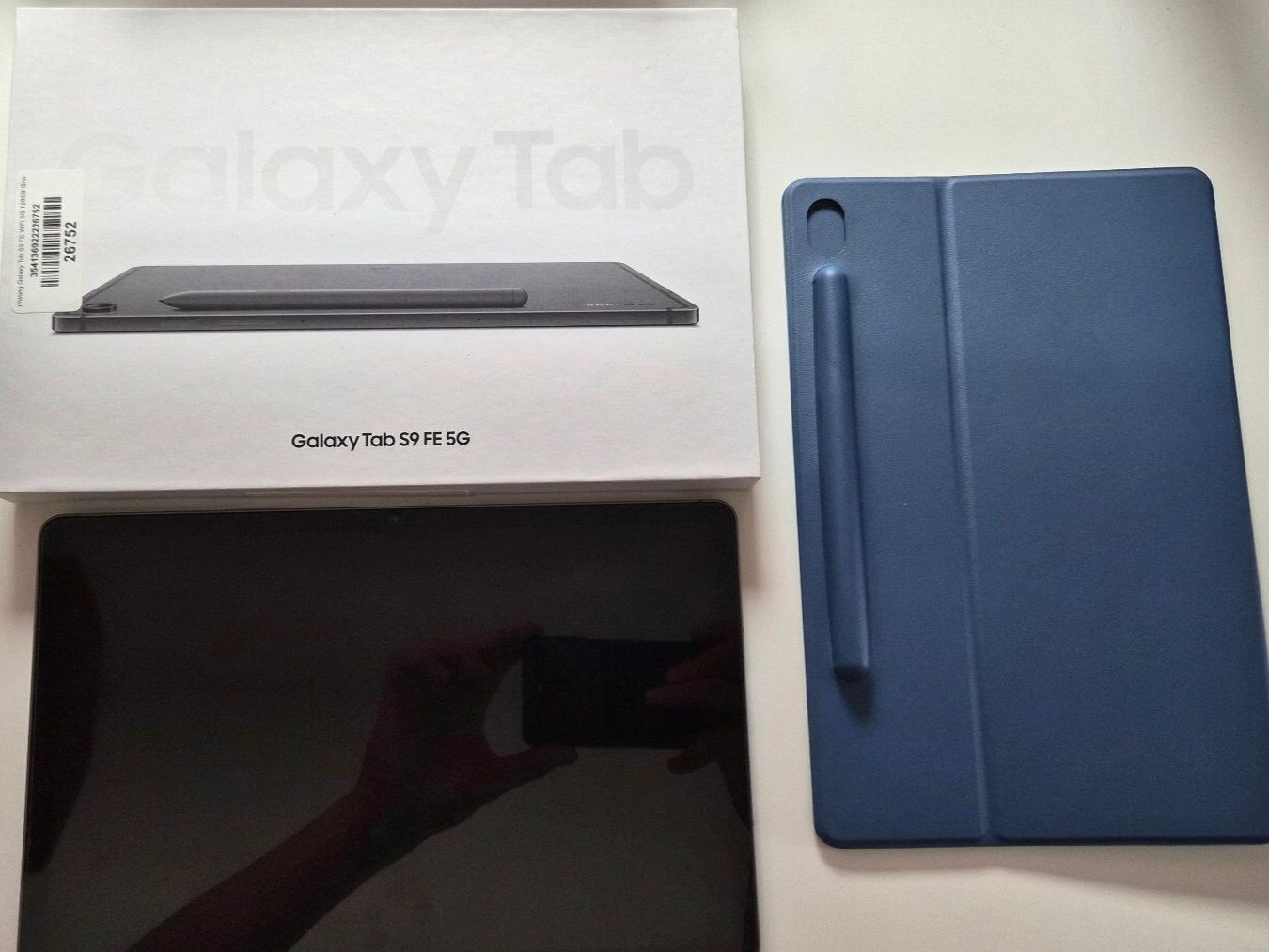 Samsung Tablet PC: Samsung Galaxy TAB S9 FE 128GB 5G + COVER + SCREEN PROTECTOR – Usato da Stäfa venduto da RicTrade77 2