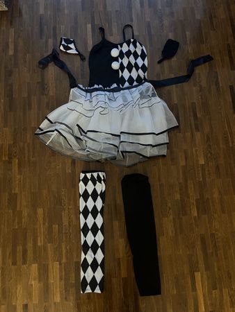 Harlekin Kostüm, Fasnacht, Halloween, Grösse S, neuwertig