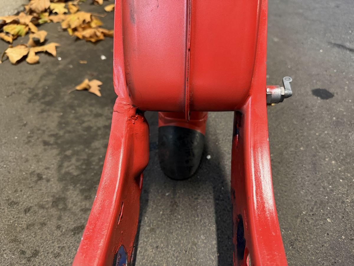 Piaggio Mofas: Piaggio Ciao Rahmen mit Ausweis – Defekt aus Buchs AG von tr_tuning 3