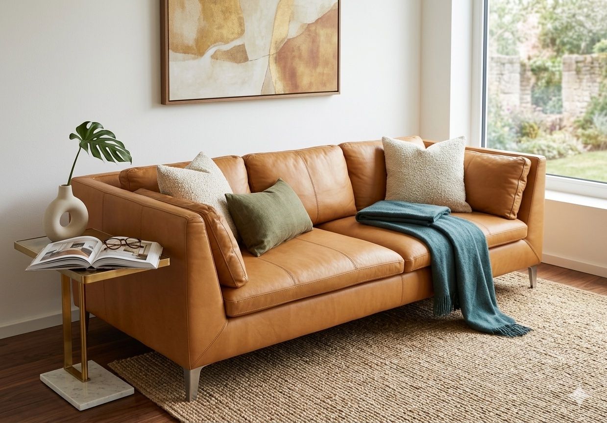 Sofas: Ledersofa – D'occasion à Kerzers par ede_lstahl