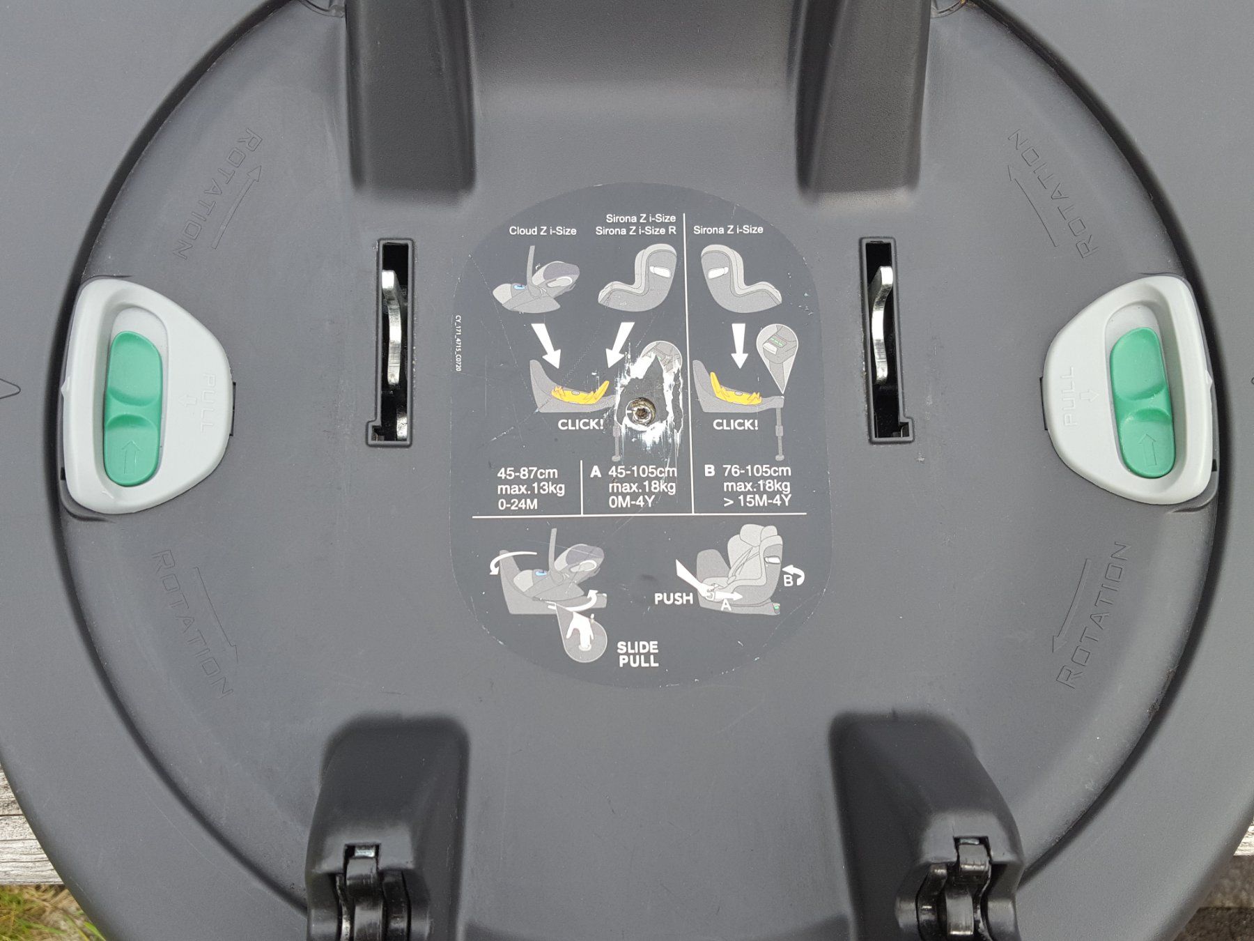 Cybex Seggiolini per auto: Kindersitz, Cybex Sirona – Usato da Altendorf venduto da Storck_1504 6