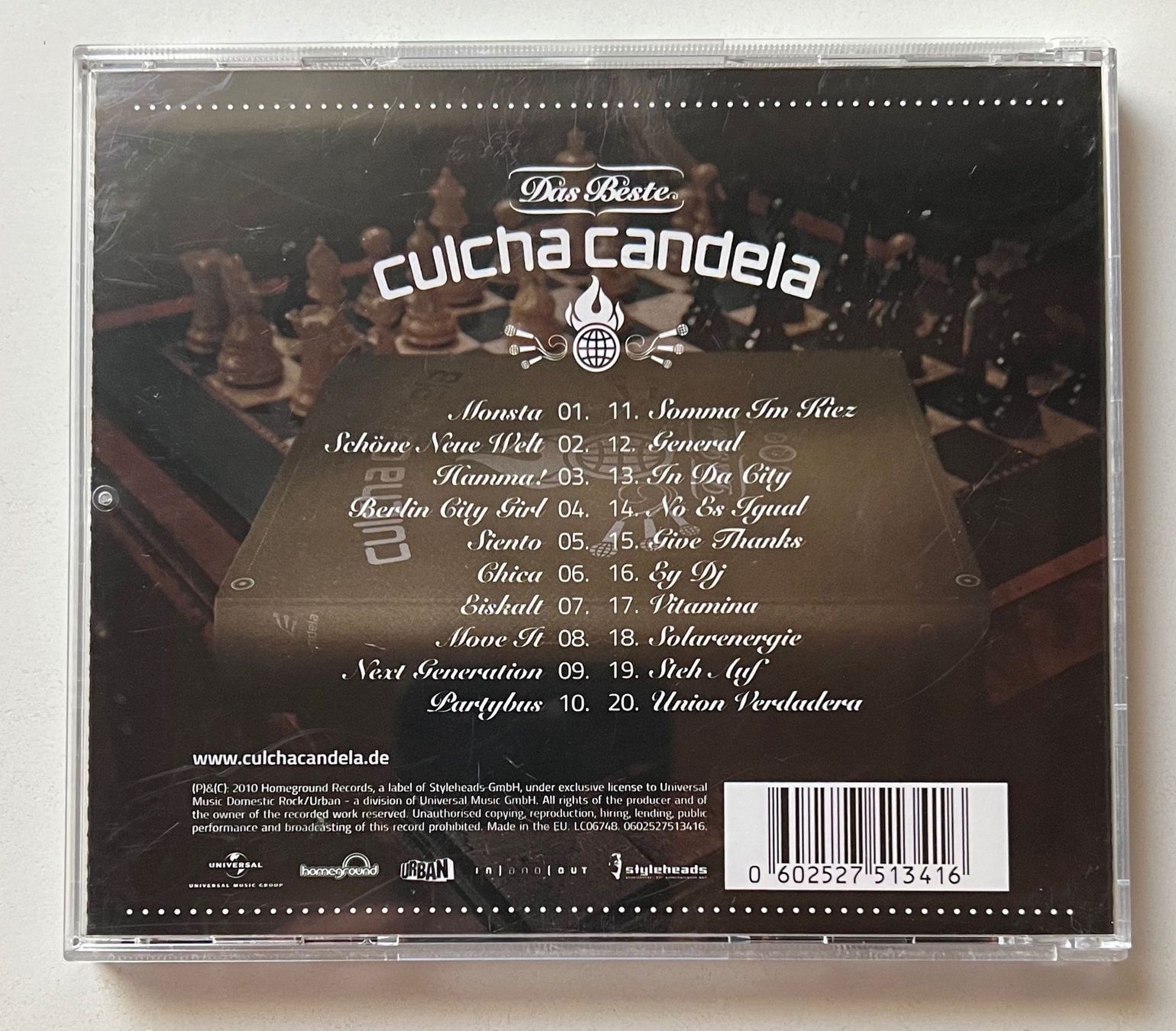 CD: Culcha Candela / Das Beste – Usato da Näfels venduto da rottabi 1