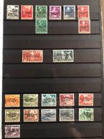 Sonderstempel Travail 1944 und 1950