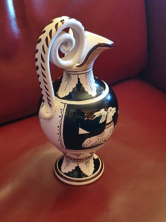 Vasen & Gefässe: Dekorativer Keramikvase Siena – Gebraucht aus Ascona von ArtRomantica 3