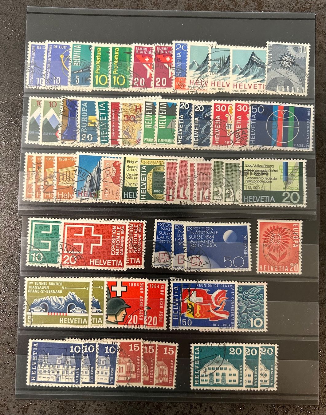 Tutti i francobolli: Kleines Lot div. Schweizer Briefmarken (1) – Usato da Reinach AG venduto da Polarstern1 2