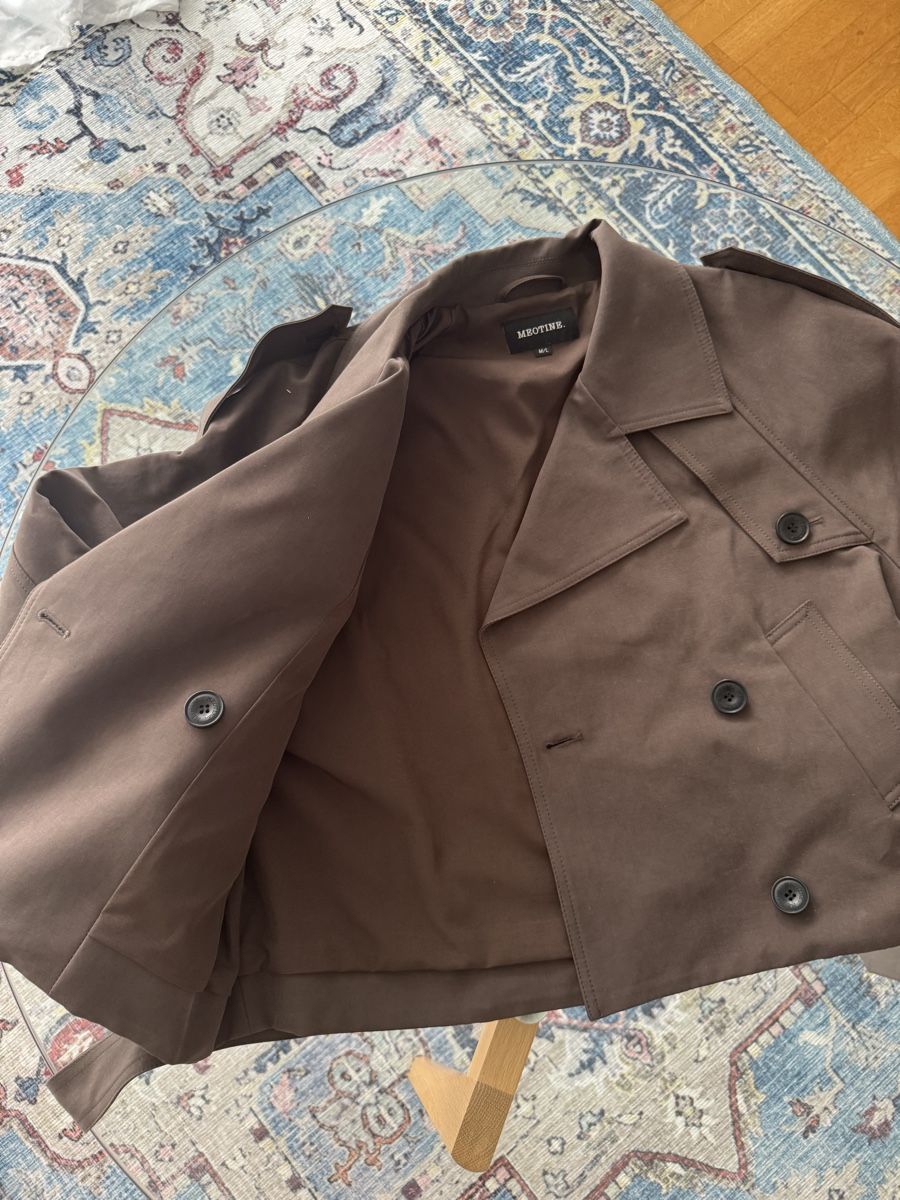Giacche: Meotine cropped brown trench coat – Usato da Bottighofen venduto da mlj_5dlb 2