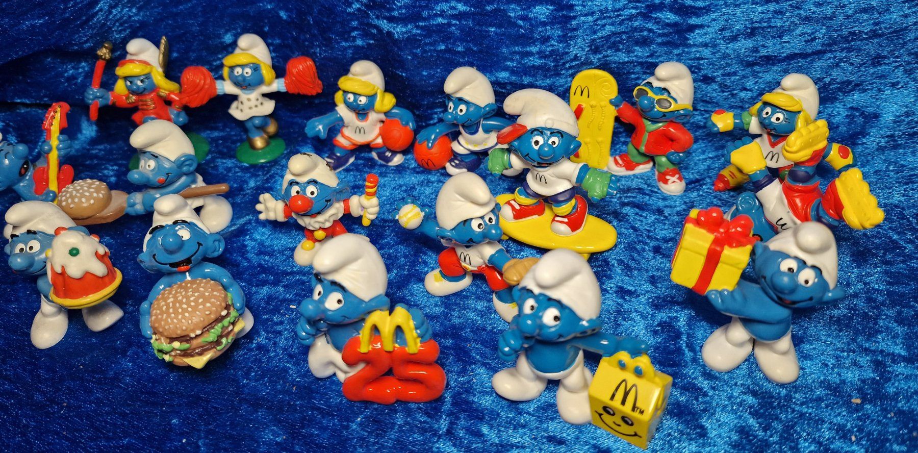 Mc Donald's Figuren: Mc Donalds Schlümpfe – Gebraucht aus Hochdorf von  2