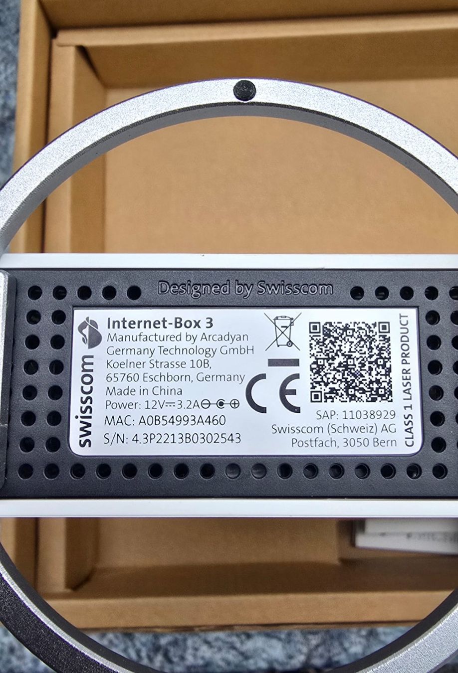 Swisscom Modem & Router: SWISSCOM Internet Box 3 – Nuovo (secondo la descrizione) da Fraubrunnen venduto da wol_ql9p 2