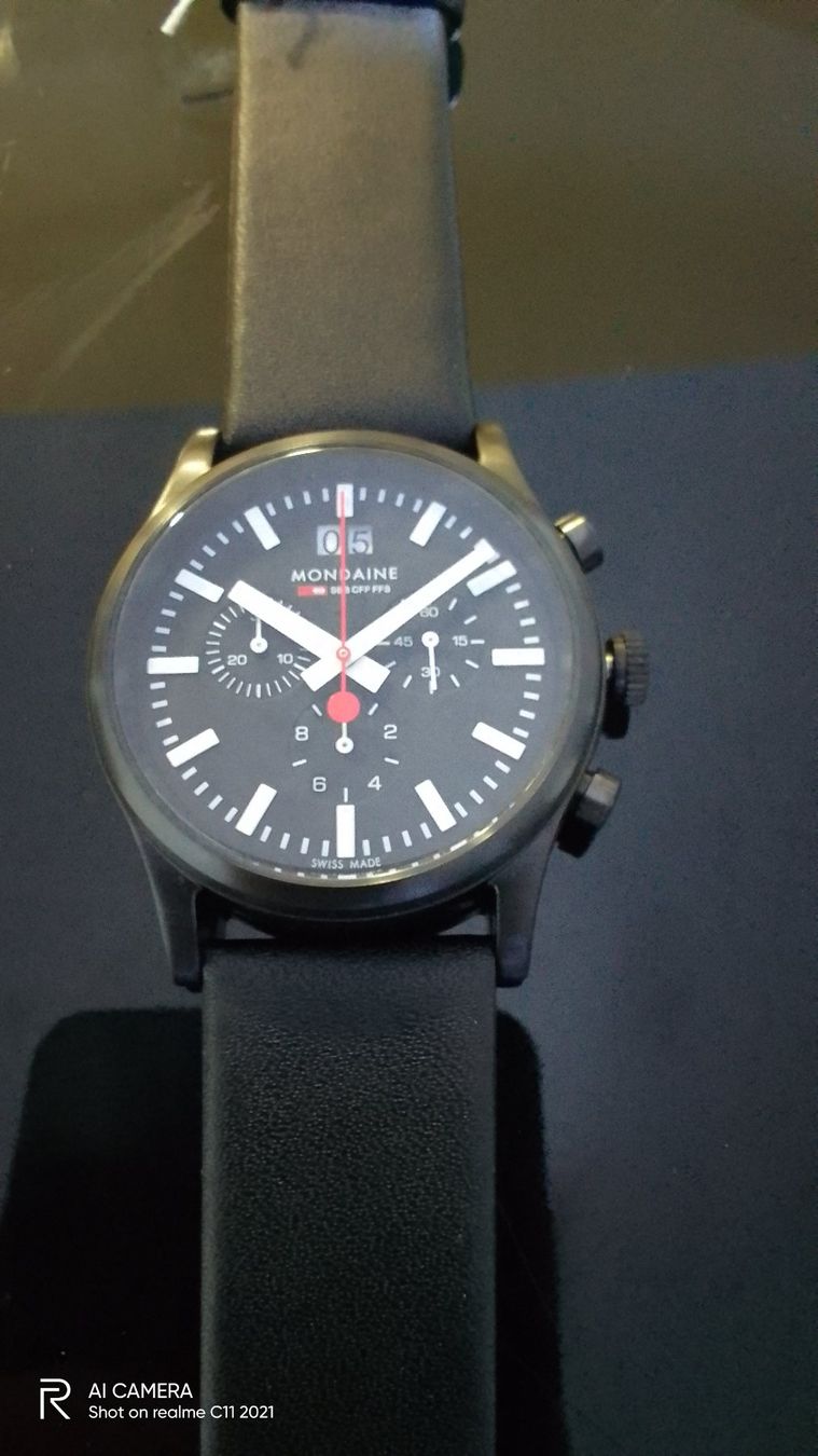 Mondaine Orologi: Mondaine Chrono SBB Edition – Nuovo e nell'imballaggio originale da Zürich venduto da Carolex 1