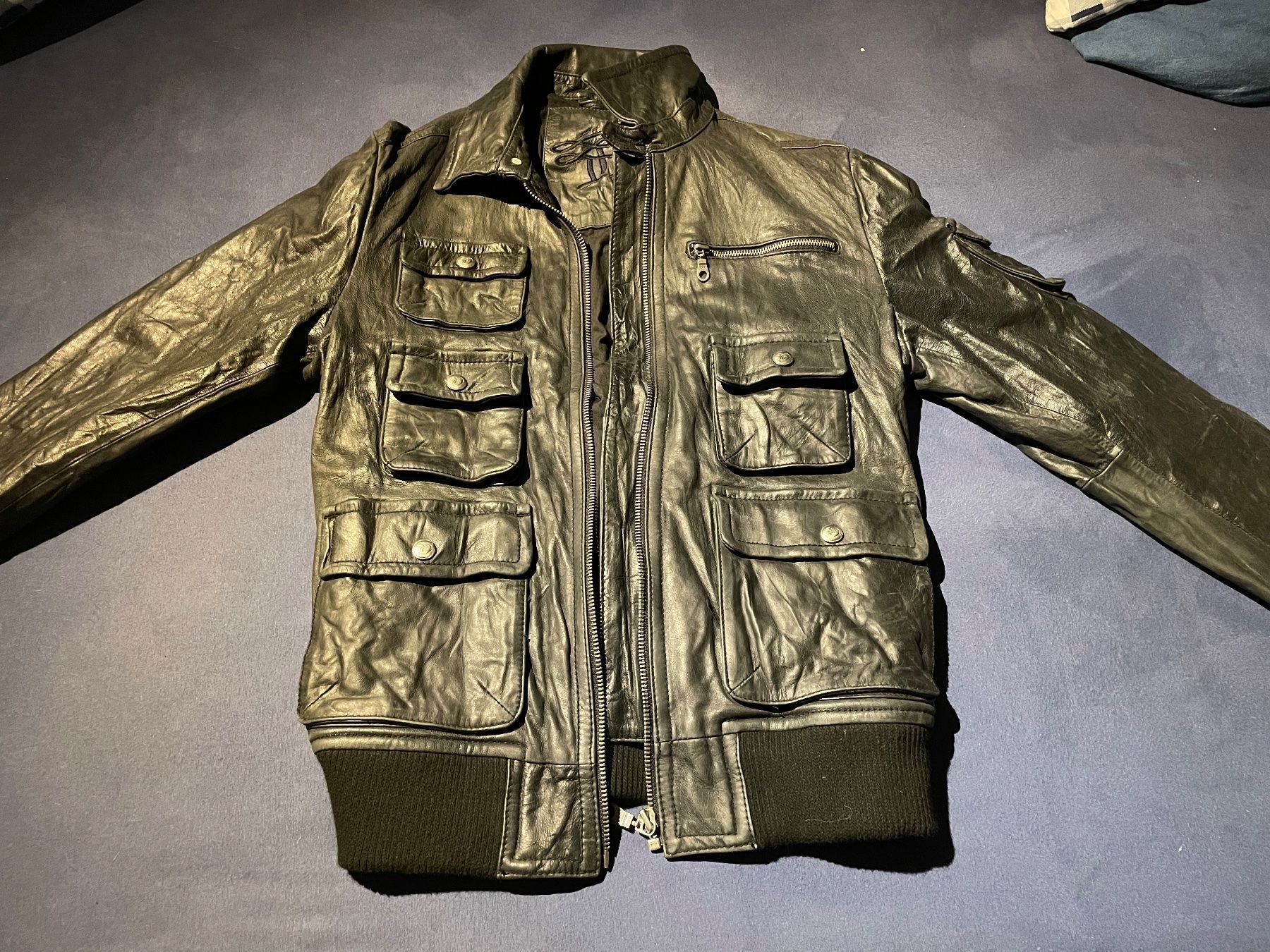 Tom Tailor Giacche: Lederjacke – Usato da Heiligenschwendi venduto da Mike73