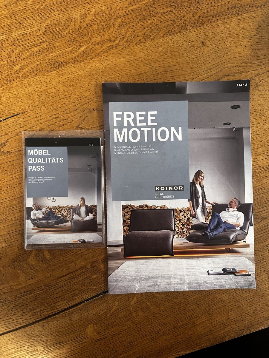 Koinor Sofas: Koinor Free Motion Ledersofa – Gebraucht aus Niederwangen BE von len_9tlh 7