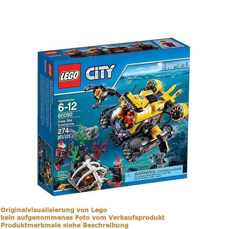 Lego Jeux de construction: Lego City Tiefsee-U-Boot (Secondhand) – D'occasion à Itingen par Schneiders-Brickshop 2