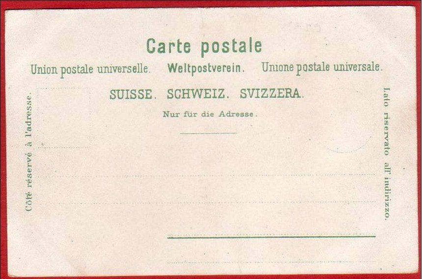 Cartoline postali: BERN BÄRENGRABEN, LITHO 1900/05 – Usato da Grüningen venduto da Kartenlaube 1