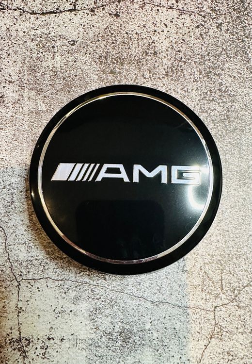 ABSOPRO Radnabenkappen 65mm 4er Set - Universal Felgenkappen Schwarz Carbon