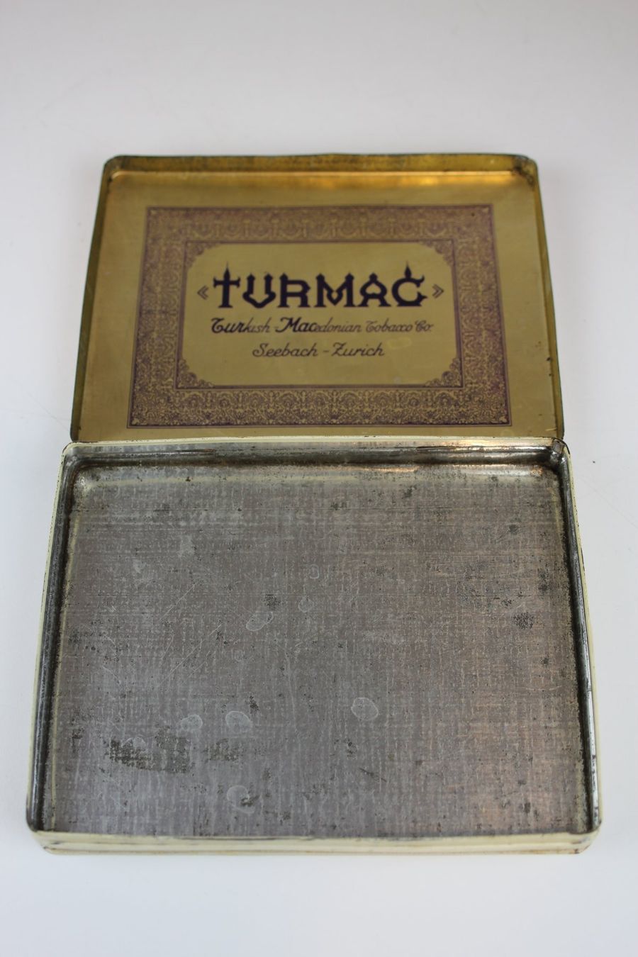 Barattoli: Vintage Turmac Brun Metallbox – Usato da Basel venduto da IRMAundFRED 4