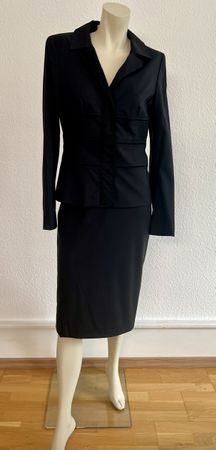 🖤 Escada Damenkostüm – Größe 36, Schwarz, Elegant & Zeitlos