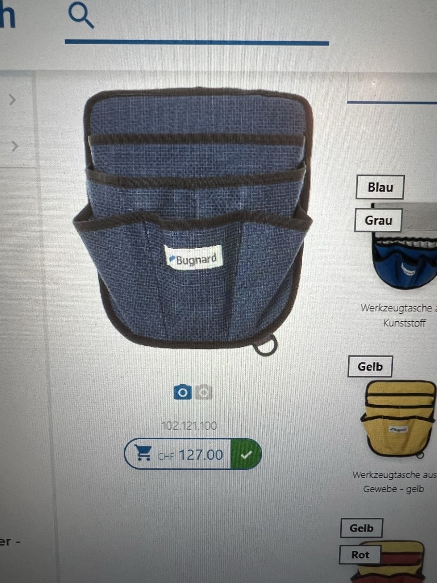 Taschen: Bugnard Elektriker werkzeugtasche – Neu und originalverpackt aus Winterthur von Jana1701 3