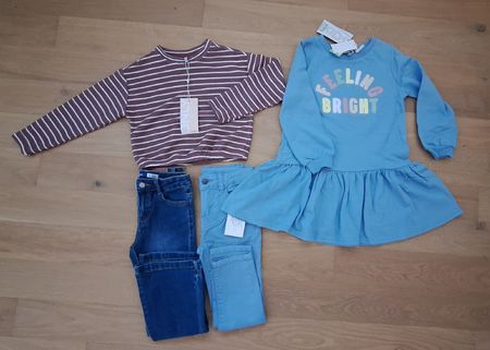 neues Kleiderpaket Mädchen Grösse 110 116 