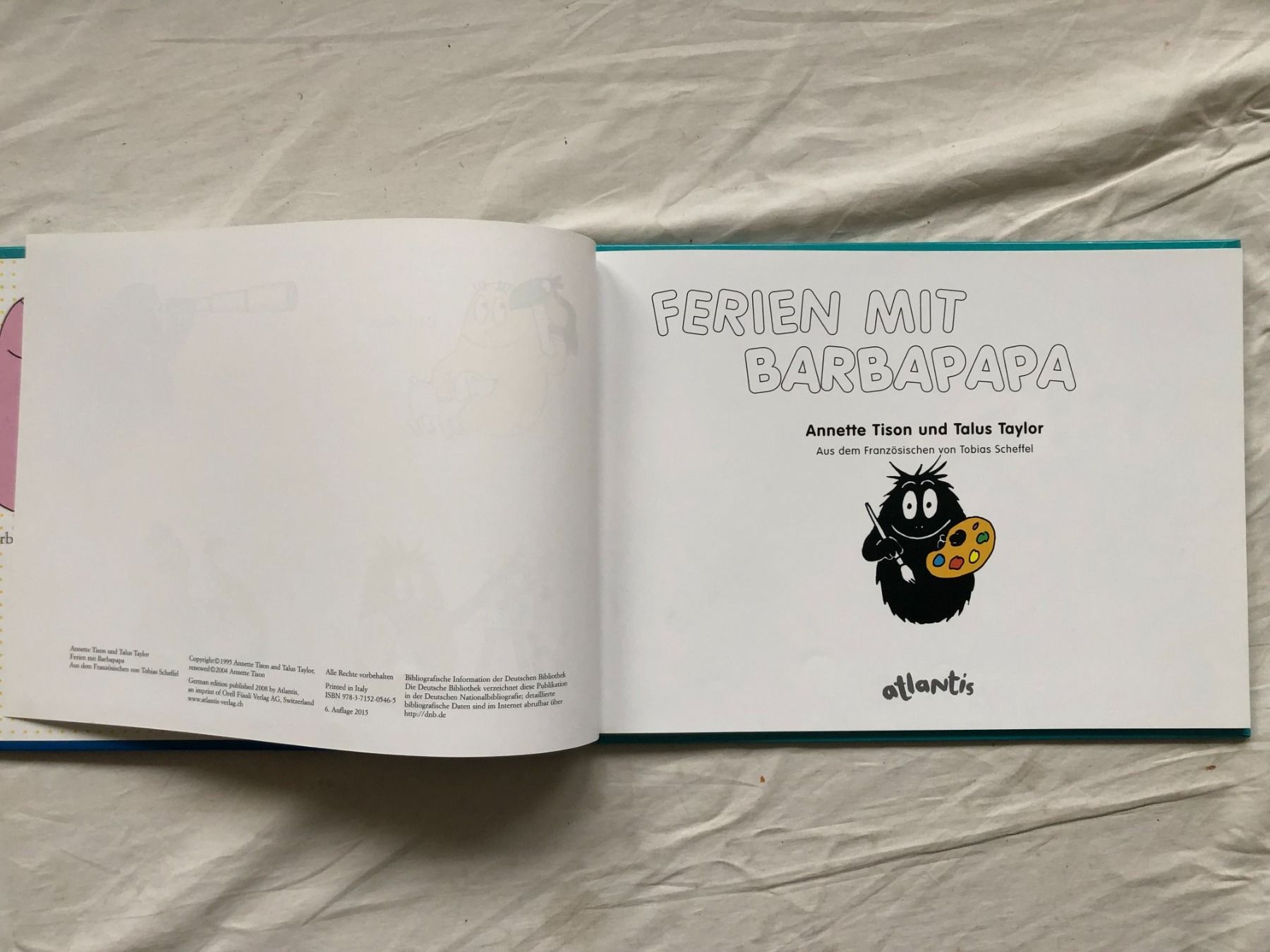 Bücher: FERIEN MIT BARBAPAPA  - Tison/Taylor – Gebraucht aus Schaffhausen von  1