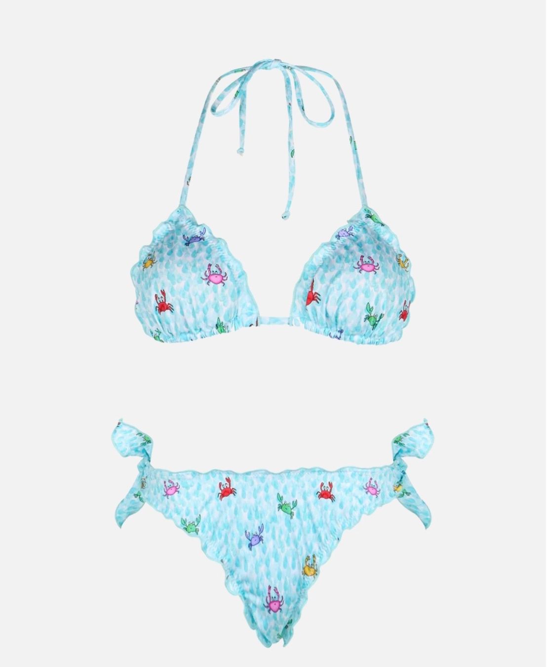 MC2 Saint Barth Maillots de bain & Bikinis: MC2 Saint Barth - SARIUS CRAB PRINT TRIANGLE BIKINI - NEU – Neuf avec emballage d'origine à Zürich par mar_st77 3