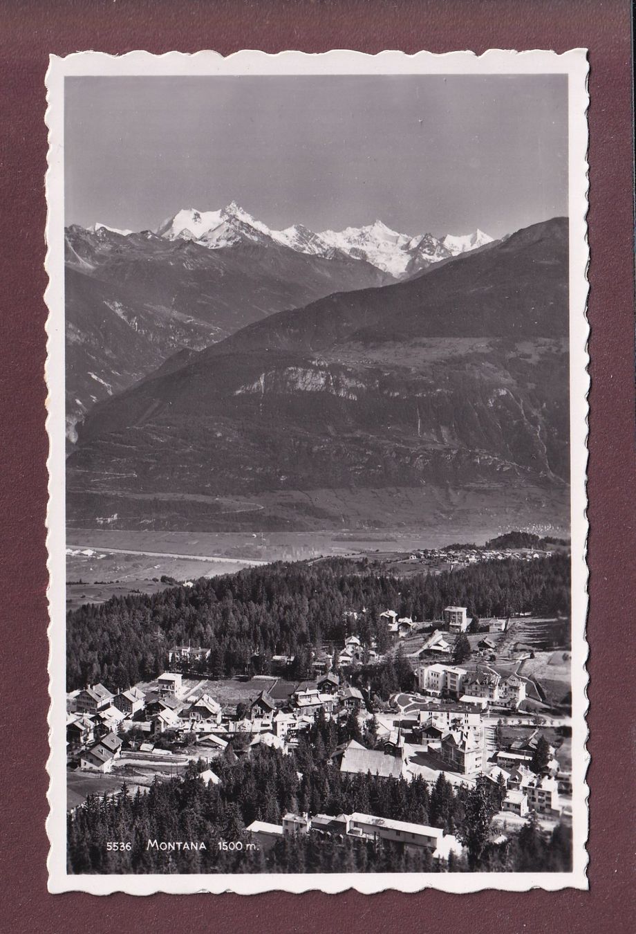 Cartes postales: MONTANA – D'occasion à Pully par nicecards