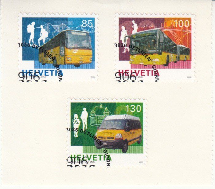 Tutti i francobolli: SBK 1192A - 1194A mit ET – Usato da Bürglen TG venduto da StampGraf