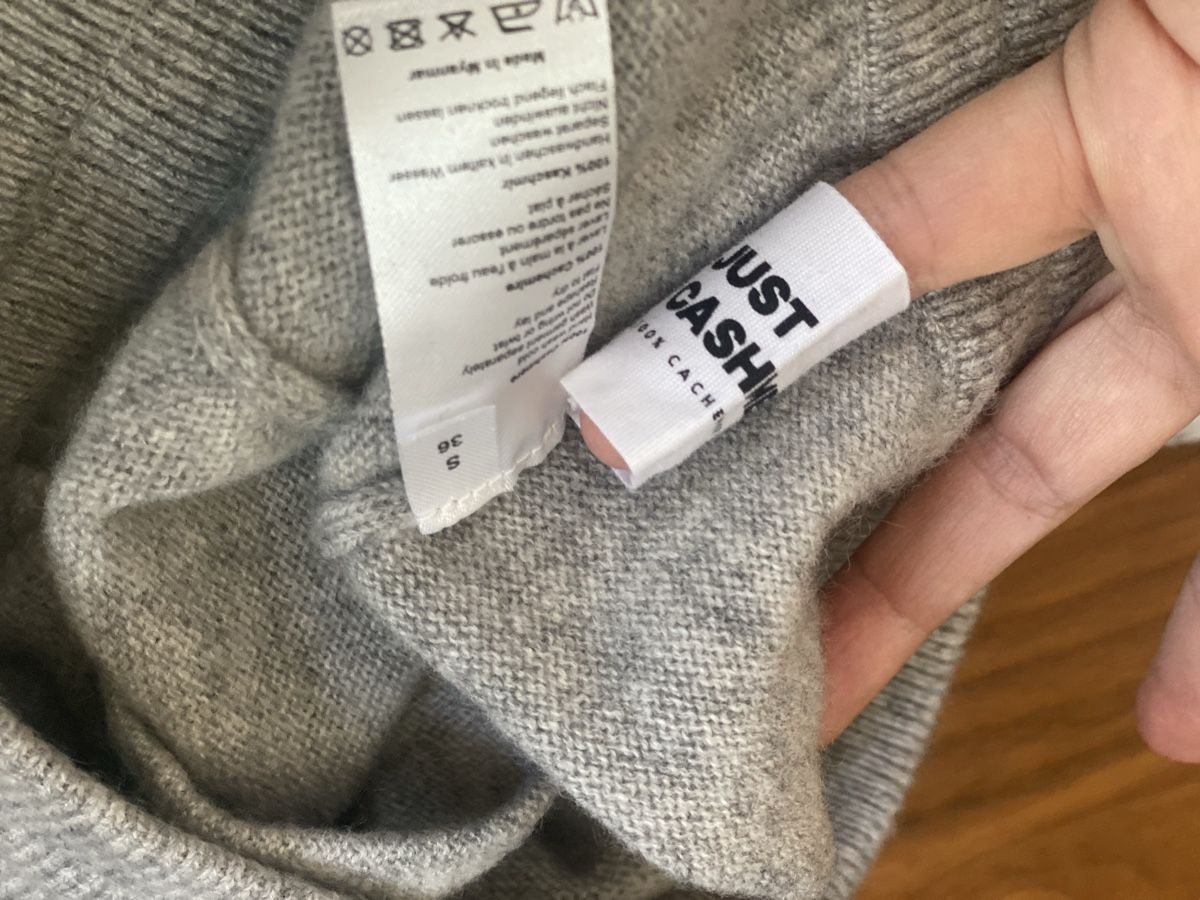 Pantaloni: Just Cashmere 100% Kaschmir Jogging Freizeit Hose 36 – Usato da Dittingen venduto da ert_nyv5 4