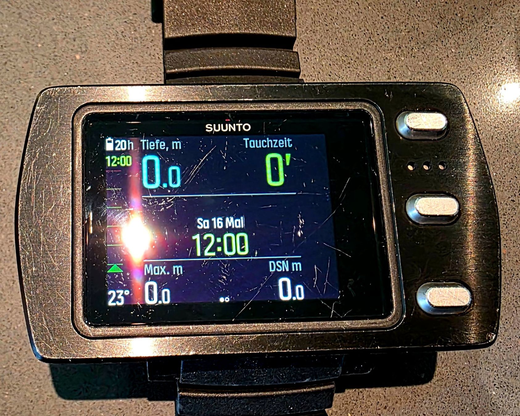 Suunto Uhren: Suunto Eon Steel Black Tauchcomputer – Gebraucht aus Winterthur von Klabauter13