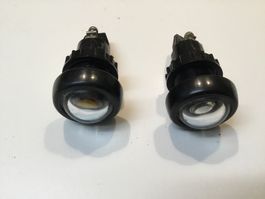 Alte Funktionsanzeige Lampen aus Bakelit