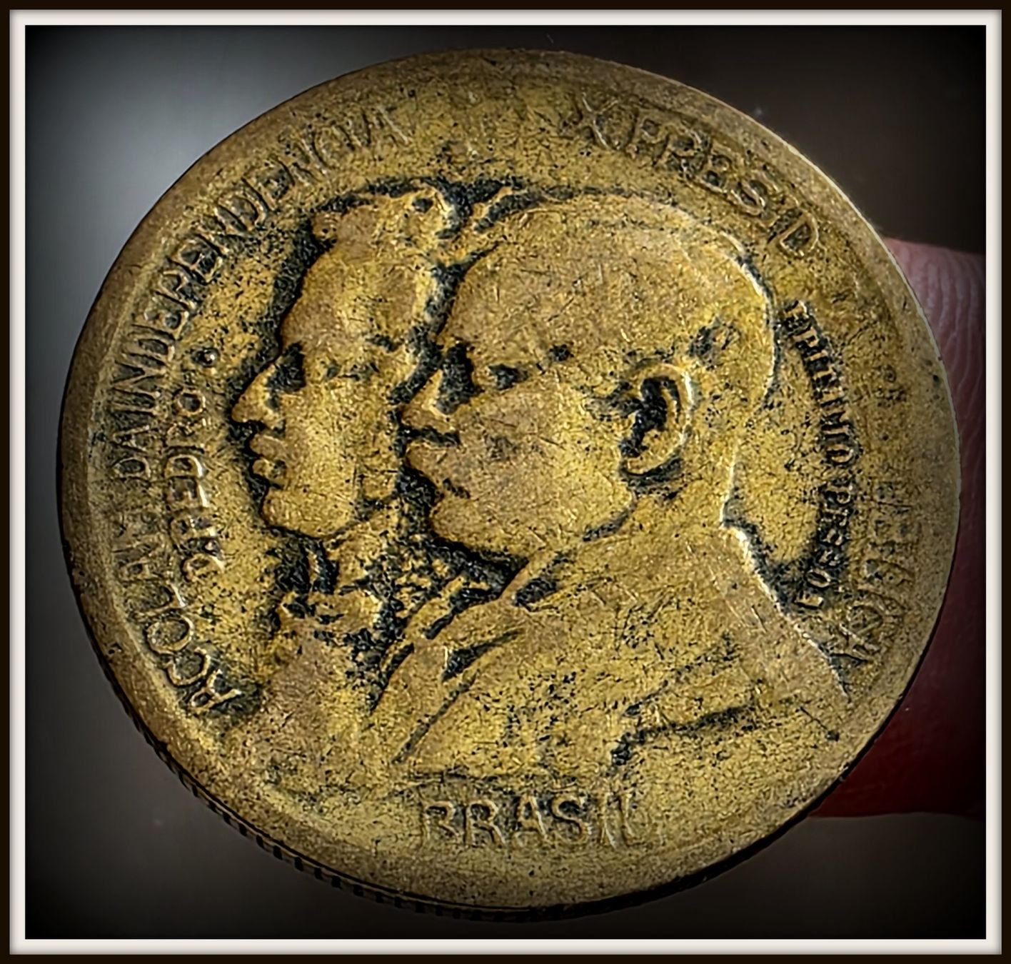 Tutti le monete: BRASILIEN 1000 REIS 1922 – Usato da winterthur venduto da CoinPassion