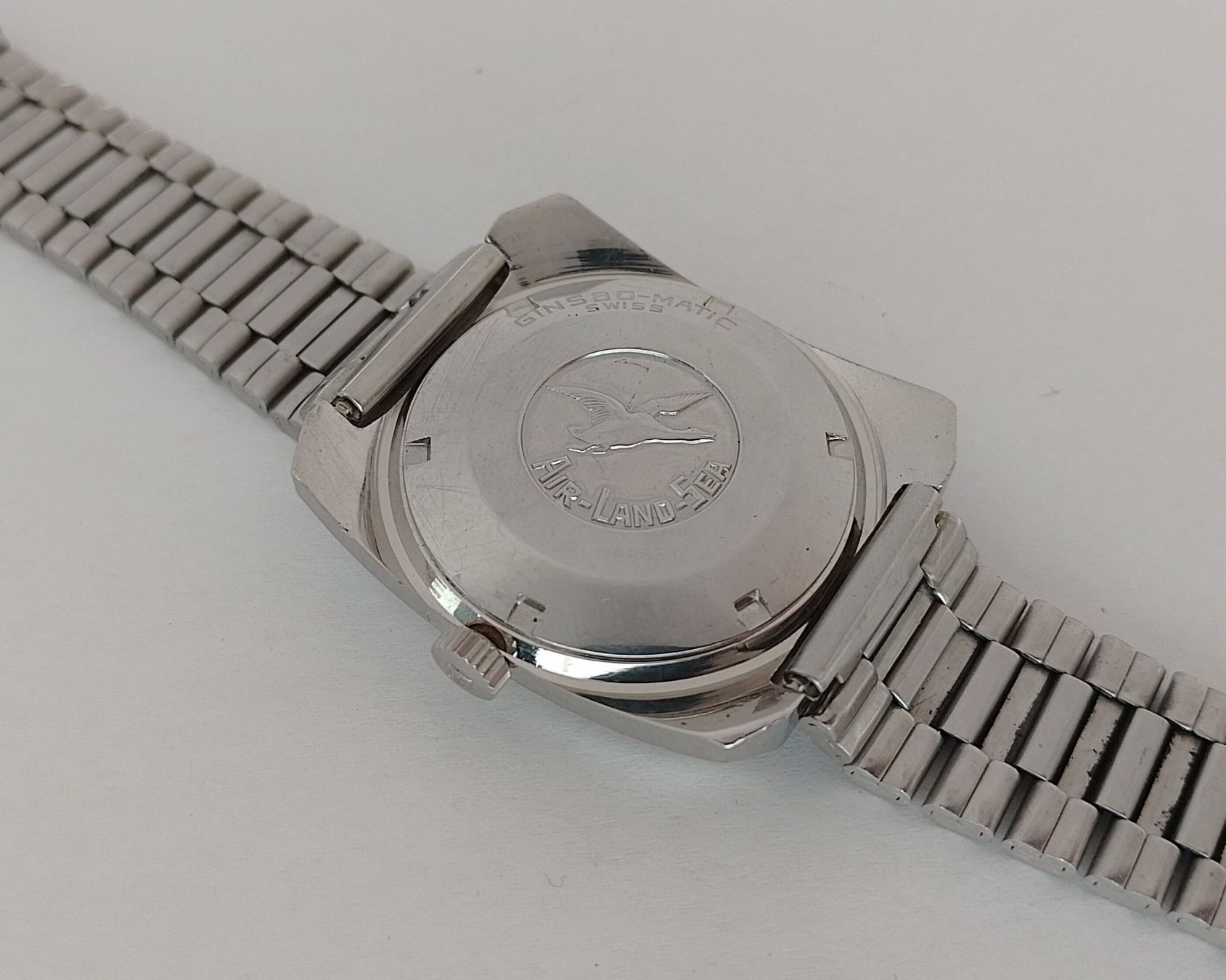 Ginsbo Watch Co Uhren: Ginsbo-Matic "ALS" Automatic 1970er Herrenarmbanduhr – Gebraucht aus Basel von Givens_Watches 5