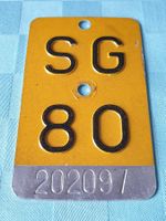 Velonummer SG 80