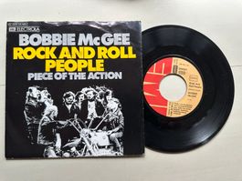BOBBUE MCGEE Kult Single Rock and Roll people 70's Party
