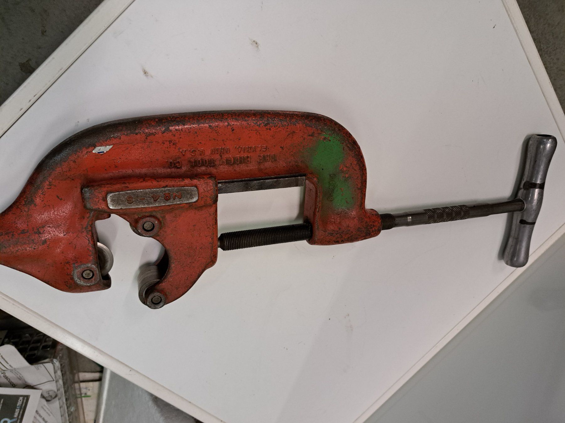 Ridgid Tutti gli attrezzi: Ridgid Rohrschneider No. 4-S – Usato da Grossdietwil venduto da hufi10