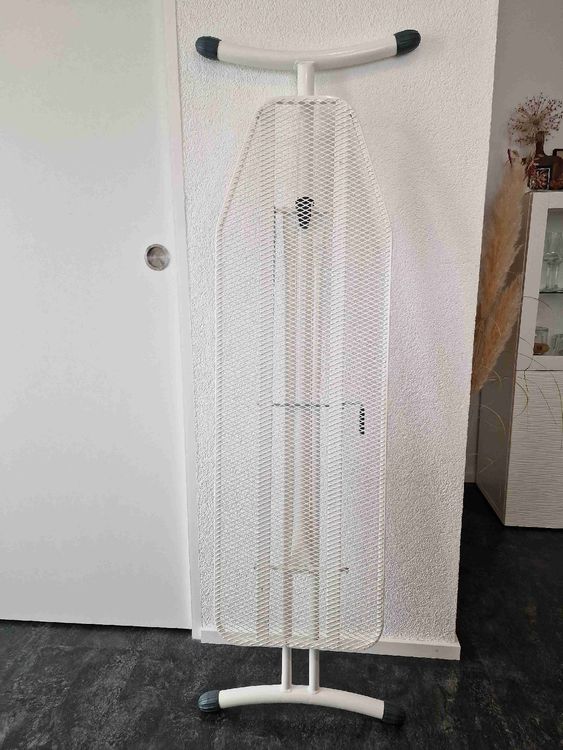 AllRight Bügelbrett 7-fach Höhenverstellbar - XXL Bügelfläche 108,5 Cm - Klappbares Dampfbügelbrett Mit Metallgitter & Antirutschfüßen