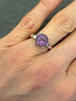 Silberring mit Amethyst Grösse 51