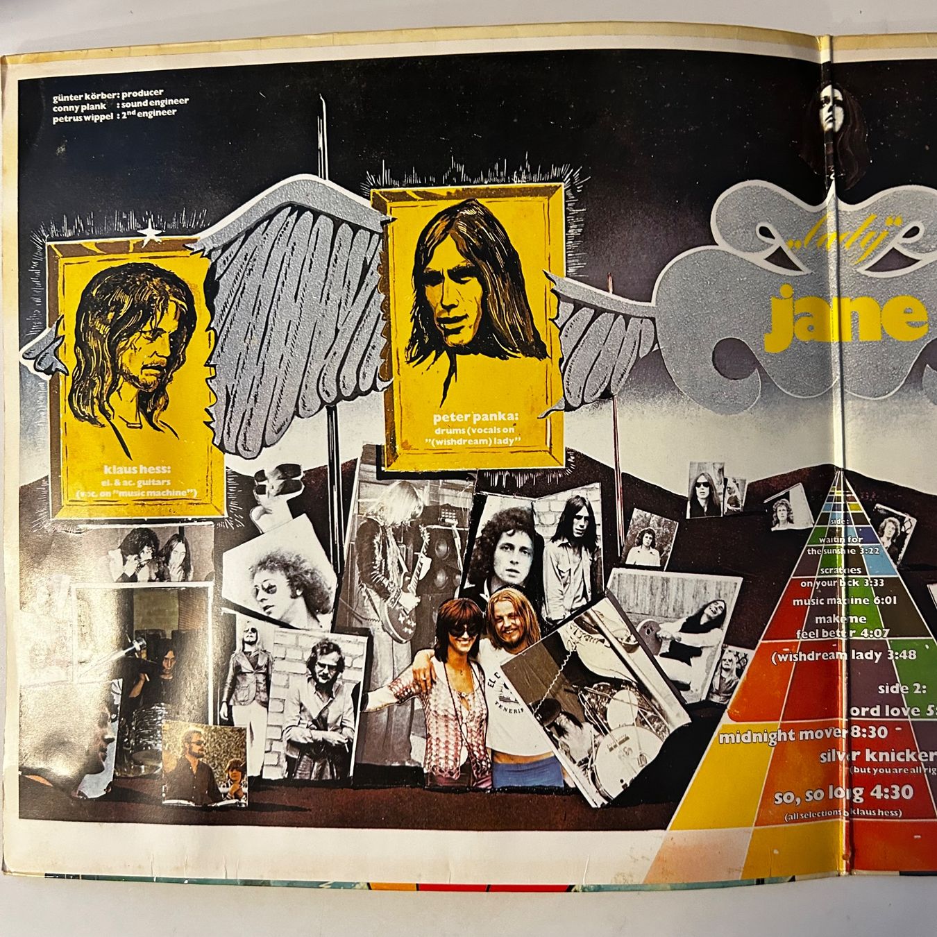 Dischi in vinile: Jane - Lady,  Vinyl LP, Brain Records Reissue – Usato da Aesch BL venduto da BernisFlomi 2