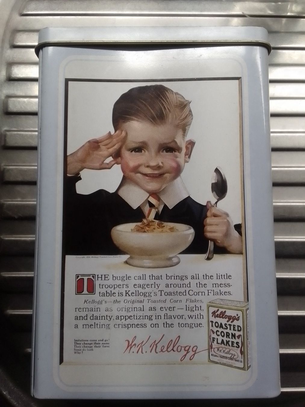 Dosen: Boîtes retro Kellogg's Corn Flakes – Gebraucht aus Préverenges von mam_629h 4
