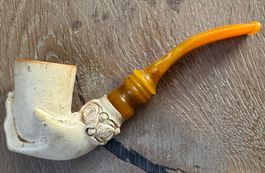 Kleine Meerschaum-Pfeife Meerschaumpfeife gebraucht