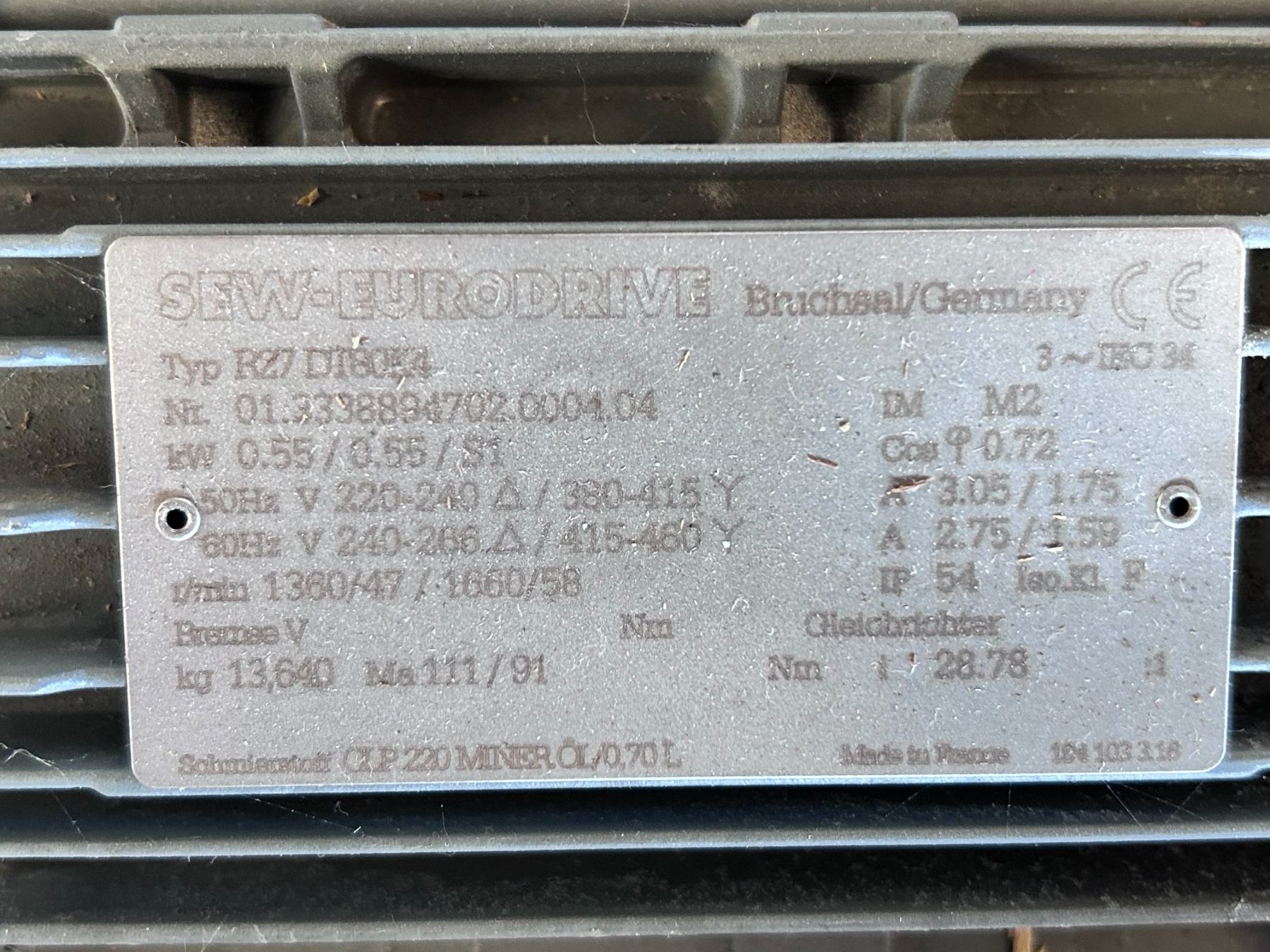 Toutes les machines: Elektromotoren – D'occasion à Münchenstein par fransch 8
