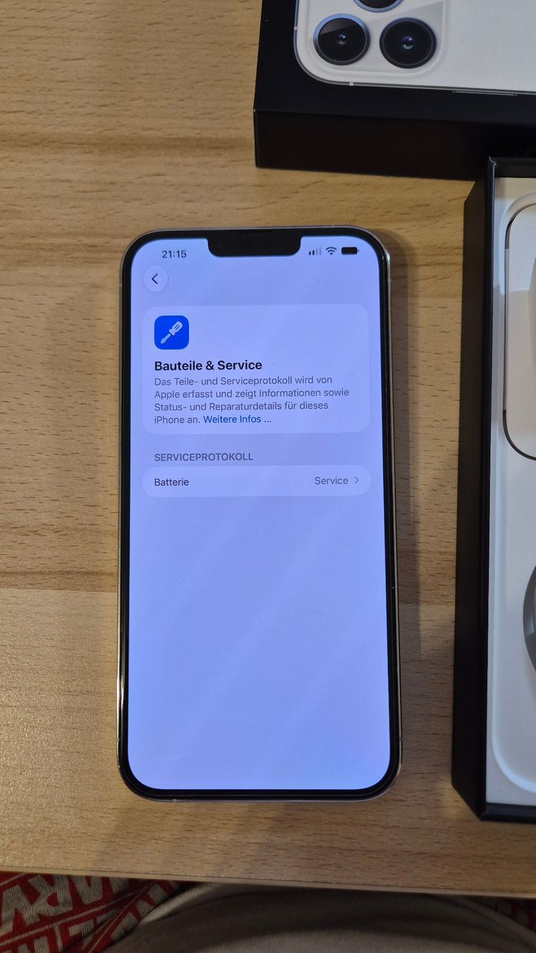 Apple Telefoni cellulari / Smartphones: iPhone 13 Pro Max 256GB Silver 3049 – Usato da Münchenbuchsee venduto da MV_Solutions 2