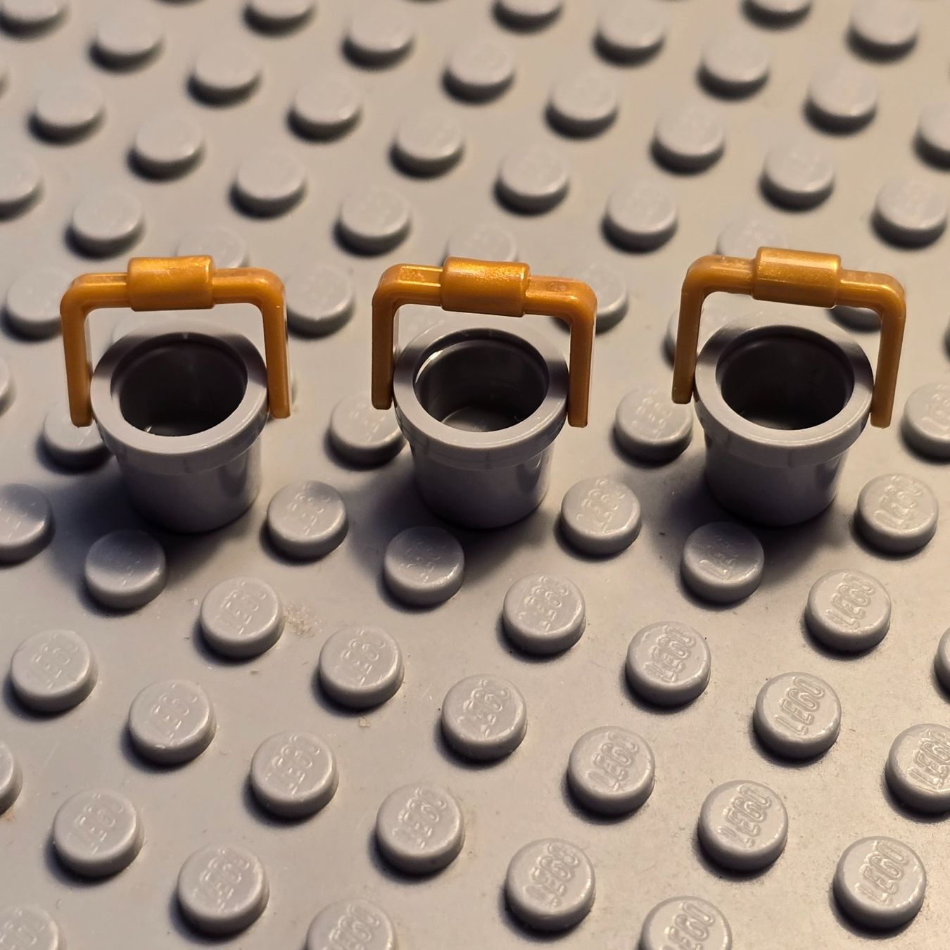 Lego Kit di costruzioni: Lego 3x Utensil Eimer mit Griff (95343+95344) – Nuovo (secondo la descrizione) da Basel venduto da Swi-7621
