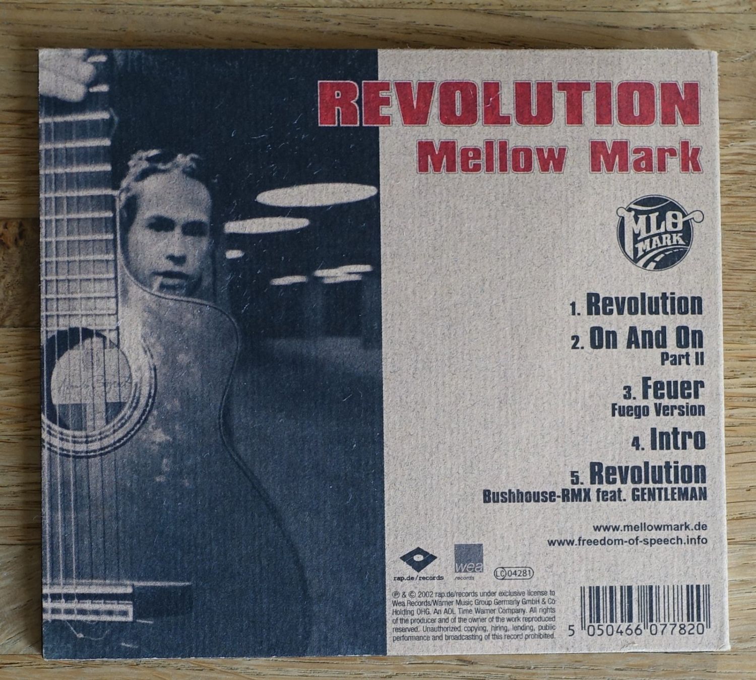 CD: Mellow Mark – Revolution - F13 – Usato da Sessa venduto da fraenklishop 1